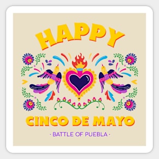 Happy Cinco De Mayo Mexican Pride Mexico Mexicano Mexicana Sticker